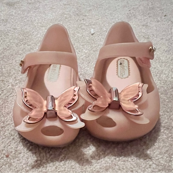 Mini Melissa ultra girl butterfly sandals - Picture 3 of 5